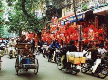 vieux quartier de Hanoi